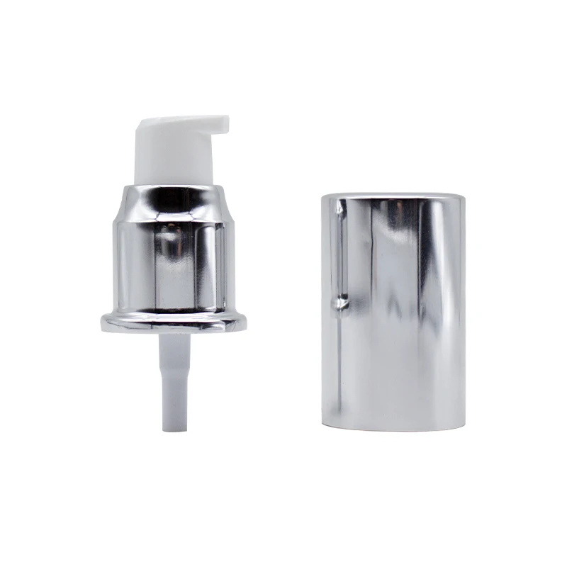 IN STOCK 18-410 20-410 24-410 28-41024 /410 shampoo press head pump bright gold silver metal lotion pump head aluminum