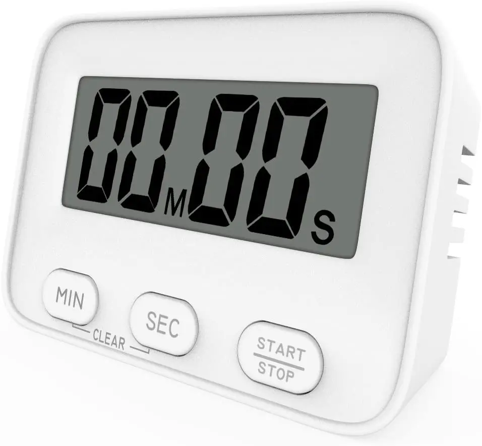 Auto Memory Cooking Timer Clock, Digital Loud Alarm Timer Countdown Timer for Kitchen Cooking Baking