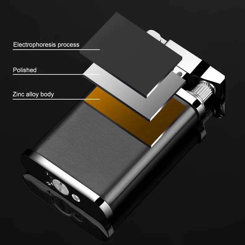 DEBANG cigarette lighter new product customizable Chinese factory flame butane cigarette lighter