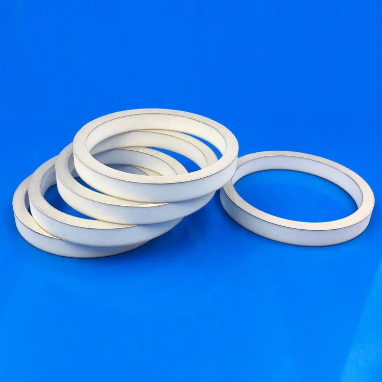 High Voltage Alumina Refractory Electronics Industry Plating Ni Metallized Ceramic Ring