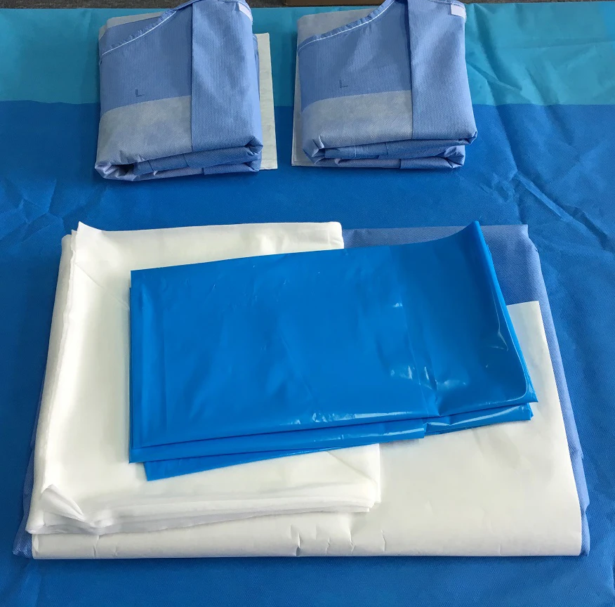 
Best Selling Sterile Disposable Obstetrics kit C-section Surgical Pack 