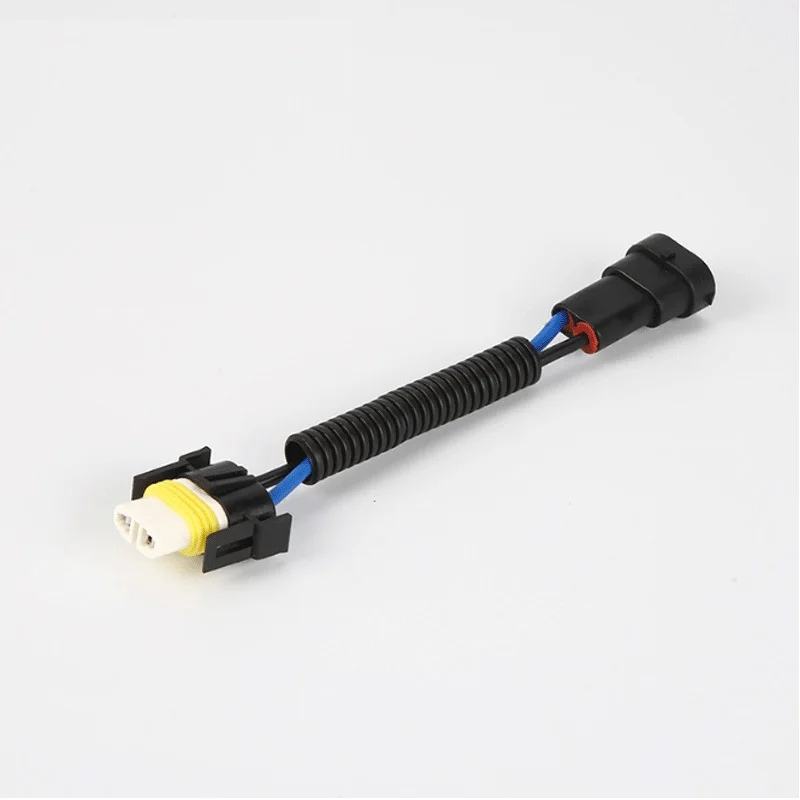 HoneyFly Automobile Headlight Socket 9004 9005 9006 H11 Holder Converter Connector Halogen LED Bulb Base Adapter