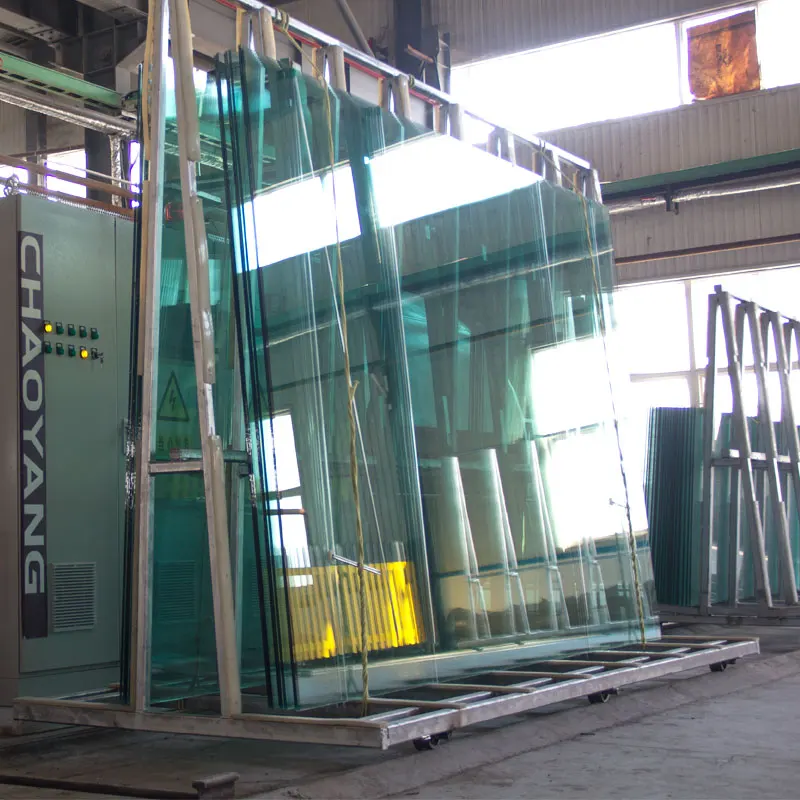 Glass Price Fence Double Triple Glazed Clear Cost Per Square Foot Custom Glass Laminated Glass Machine Tempered Laminated