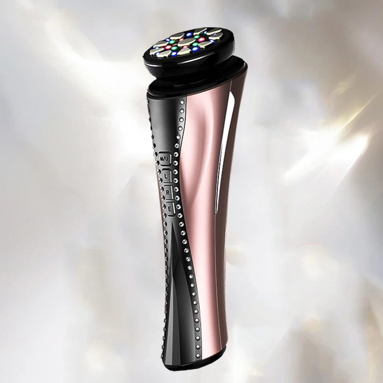 New Ems Microcurrent Mini Portable Electric Face Lifting Massage Anti Aging Wrinkle Removal Facial Massager