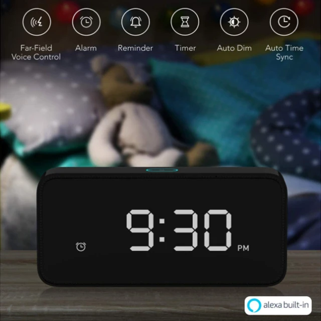  Для xiaomi ZMI с поддержкой google alexa встроенный для умного дома цифровой мини-радиоприемник Будильник беспроводной
