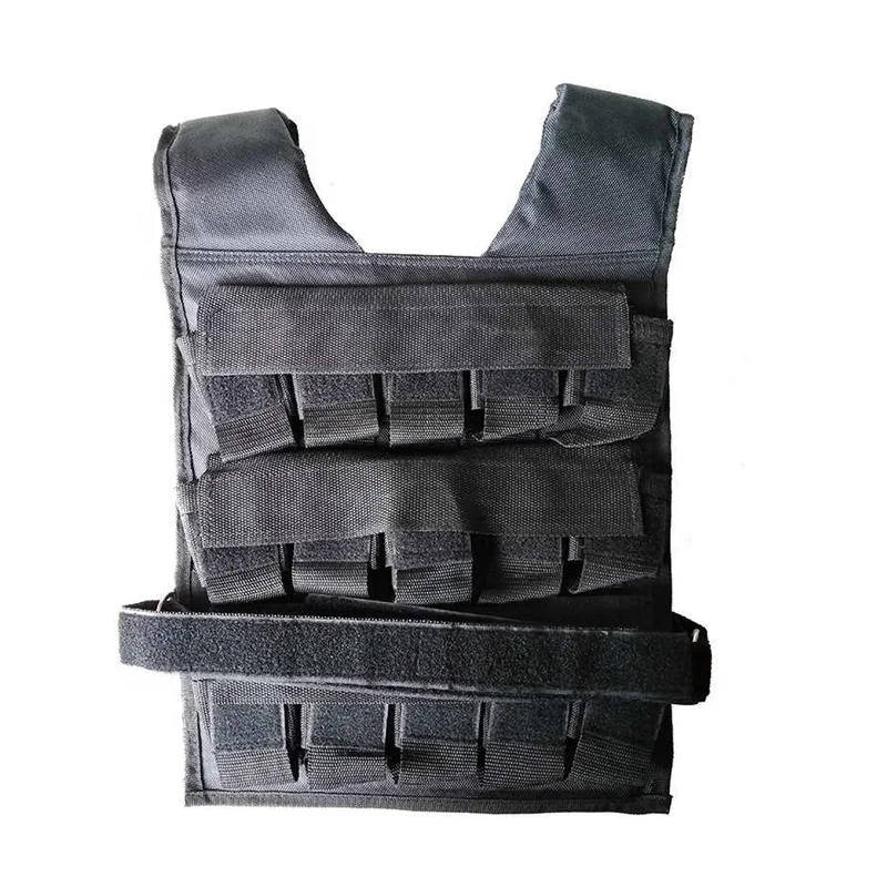 Manufacturers Wholesale High Quality Fashionable Fitness Adjustable Exercise Custom Logo 30kg Training Weight Vest