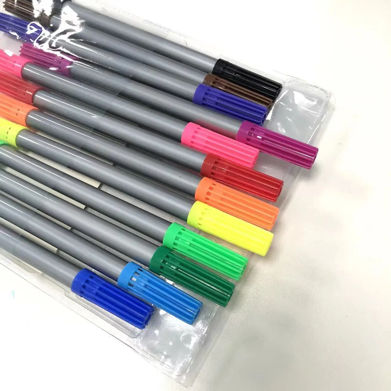 Dual Tip High Performance  Highlighter marker pen set