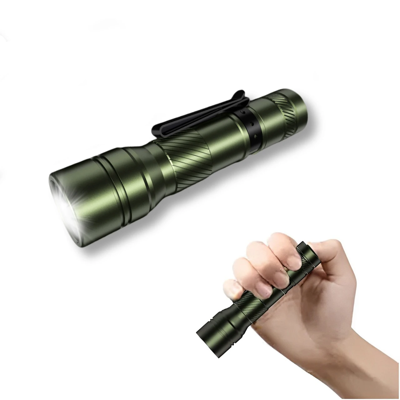 new design rechargeable high power outdoor mini torch edc pocket small mini flashlight