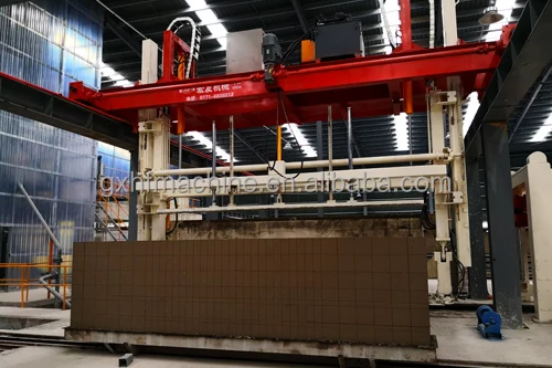 Small Automatic AAC Block Plant Autoclaved Aerated Concrete Block New Condition Engine Pump Motor PLC Bearing Gearbox Gear Mold