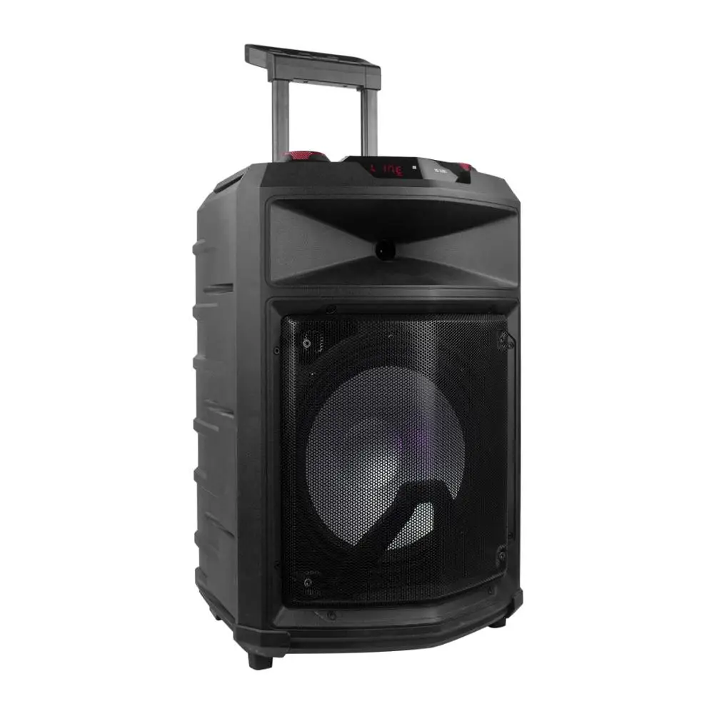 12V 7.5A Lead Acid Battery  Tms12-01 TEMEISHENG hot sell woofer active 12 inch portable trolley speaker with microphone