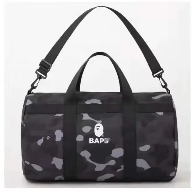 King Mcgreen Star Traveling Bag Large Capacity Business Luggage Bag Classic Full Body Printed Handbag Shoulder Bape Ape Bags