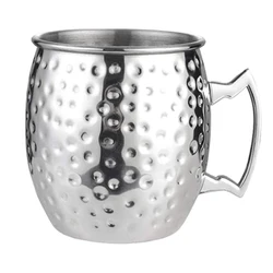 Factory Manufacturer Custom With Logo 18Oz/16Oz Sublimation Copper Plated Stainless Steel Moscow Mule Mug