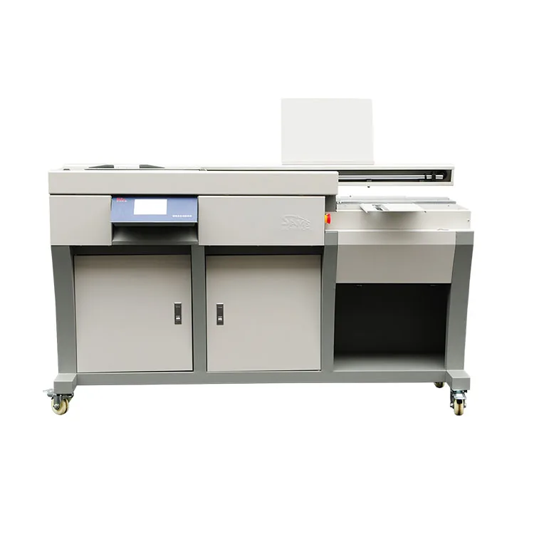 Полностью автоматическая машина для переплетения книг в твердом переплете