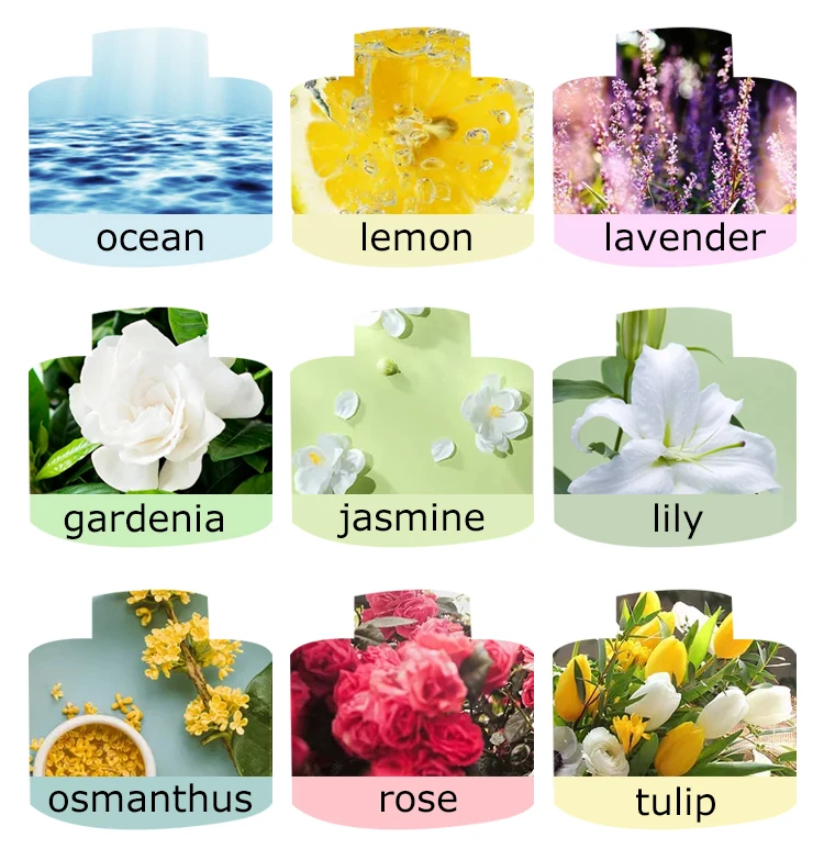 Wholesale Luxury Custom Gift Set Glass Bottle Essential Oil Scented candle diffuser gift set with glass candle jar