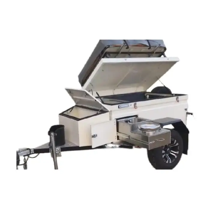 2023 по индивидуальному заказу маленькие внедорожные Всплывающие Складные туристические прицепы 4x4 для продажи