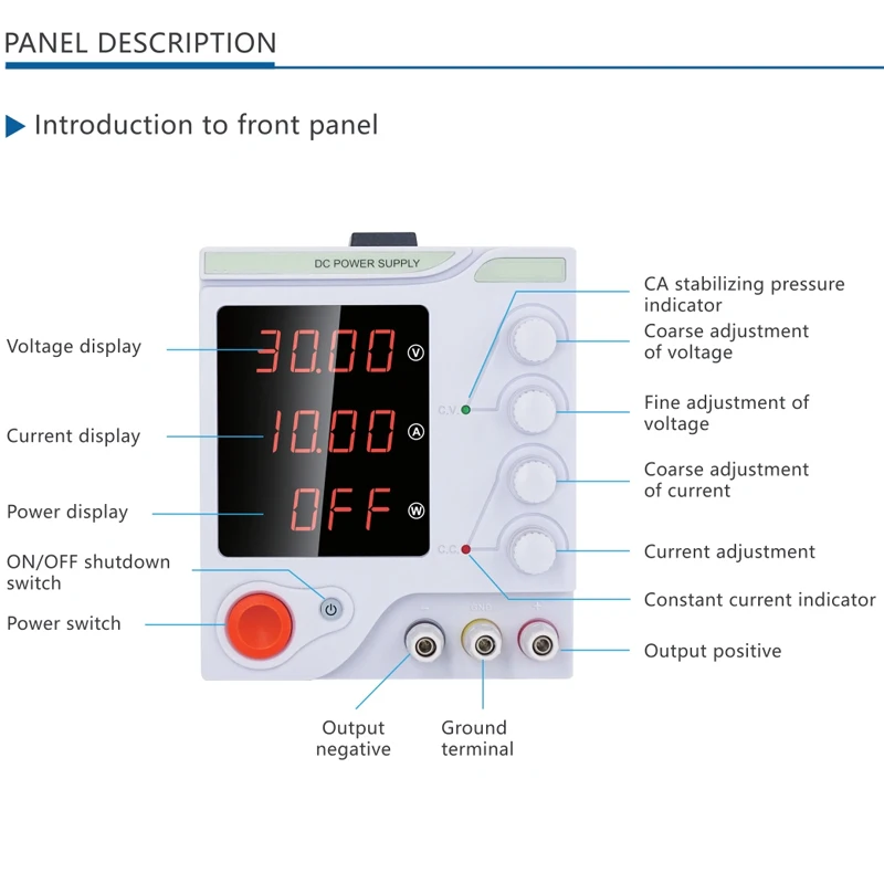 30V 5A 150W Mini Programmable Switching Power Supply DC Regulated Power Supply Switches Power Supply