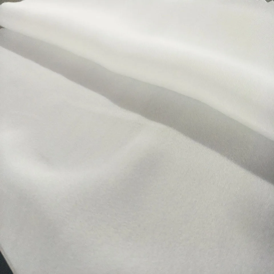 
High Quality Recycled Polyester Satin Fabric Quality Rpet 29% P 71%r Fiber Recycled Non Woven Fabric 
