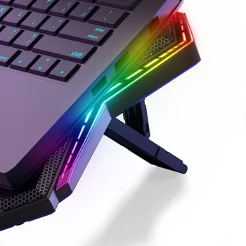  Охлаждающий вентилятор для игрового ноутбука с USB-портом Элегантный Модный дизайнерский Электрический охлаждающий