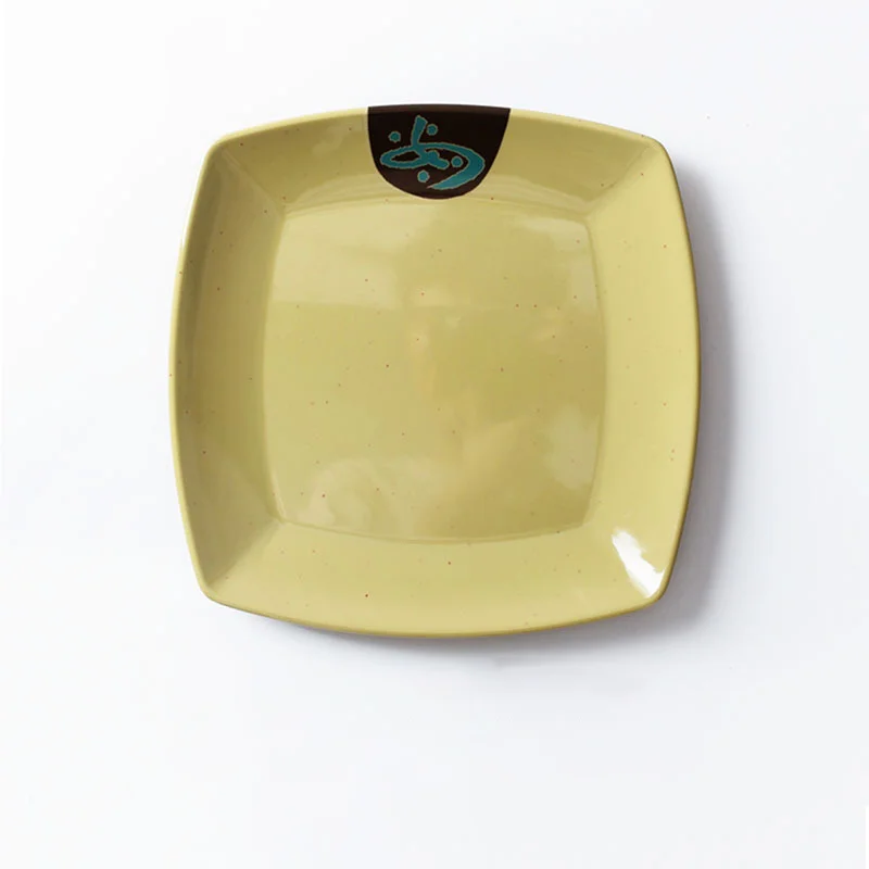 Wholesale Custom Own Design Vintage Melamine Plate For Sublimation