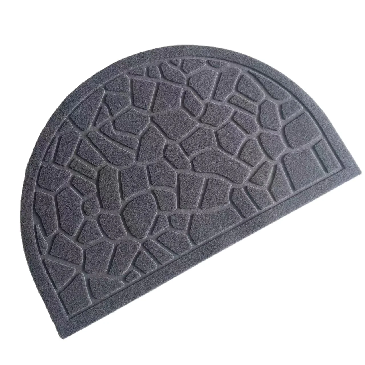 Dongwo semi circular door mat thin, indoor and outdoor door mat anti slip and dust removal