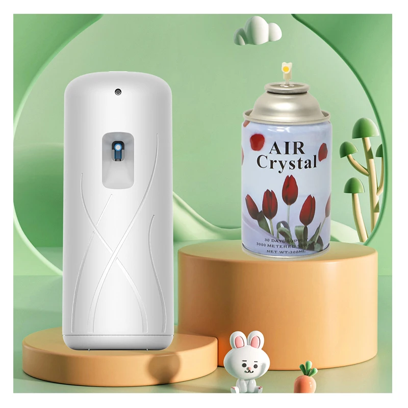 Wisekleen battery bathroom automatic spray fragrance machine automatic room perfume spray machine commercial scent dispenser