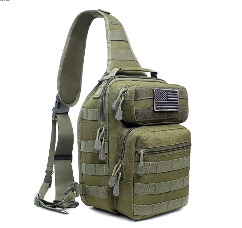 Тактическая Сумка-слинг, рюкзак на плечо, тактическая Сумка Molle