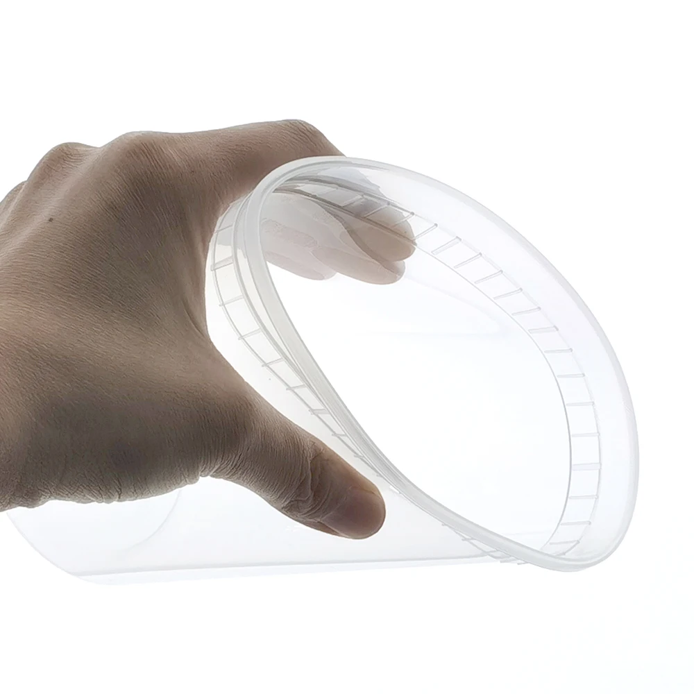 HD Soup Cup Heavy Duty Round PP Food Storage Container Fruit Salad Plastic 24oz Deli Containers With Air Tight Lid