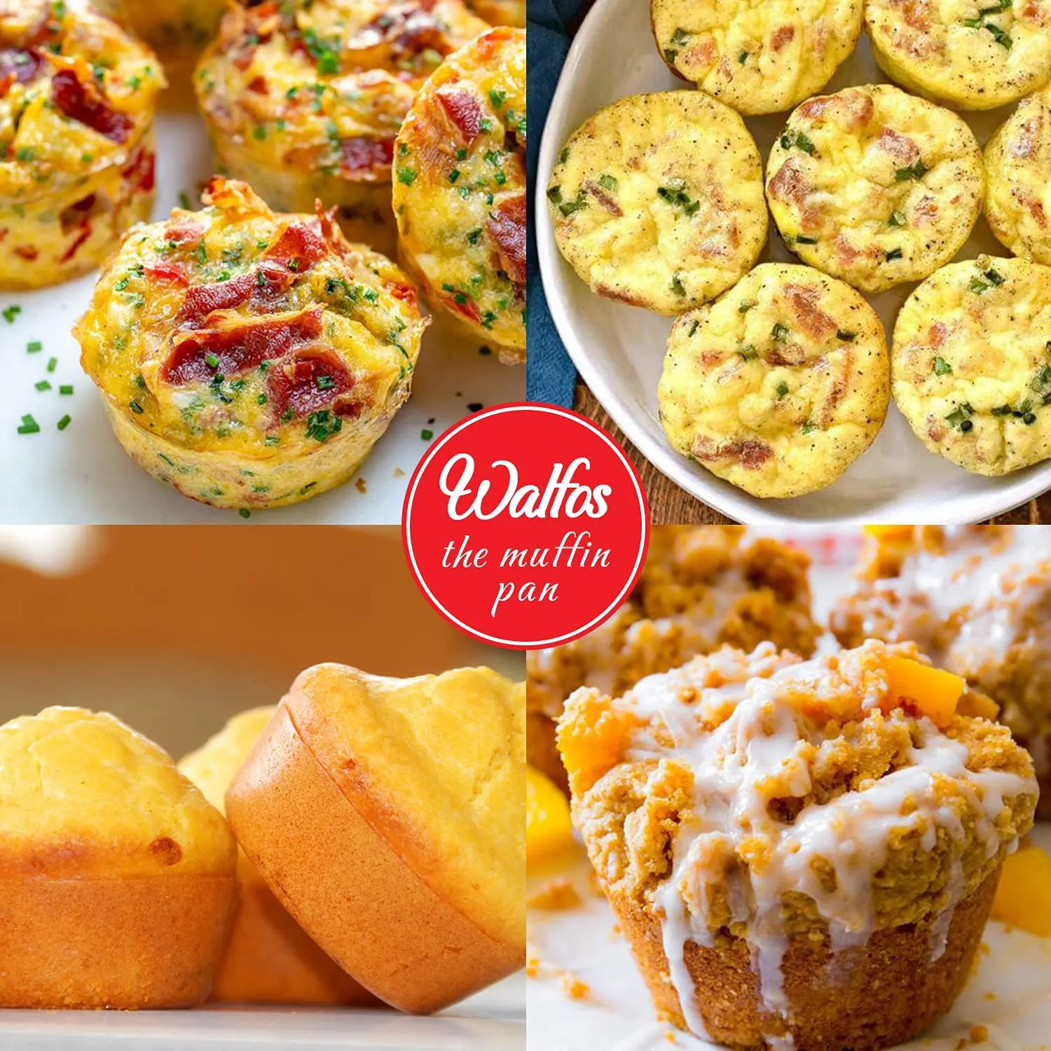 12 Cavities Nonstick Mini Pan Baking Liners Muffin Cups Silicone Cupcake Mold