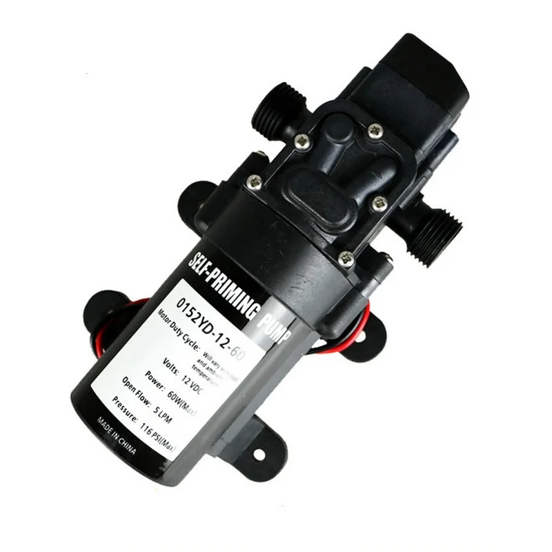 12В 116PSI самовсасывающий dc мембранный Электрический водяной насос для автоматического ручного Диспенсера для дезинфицирующих средств