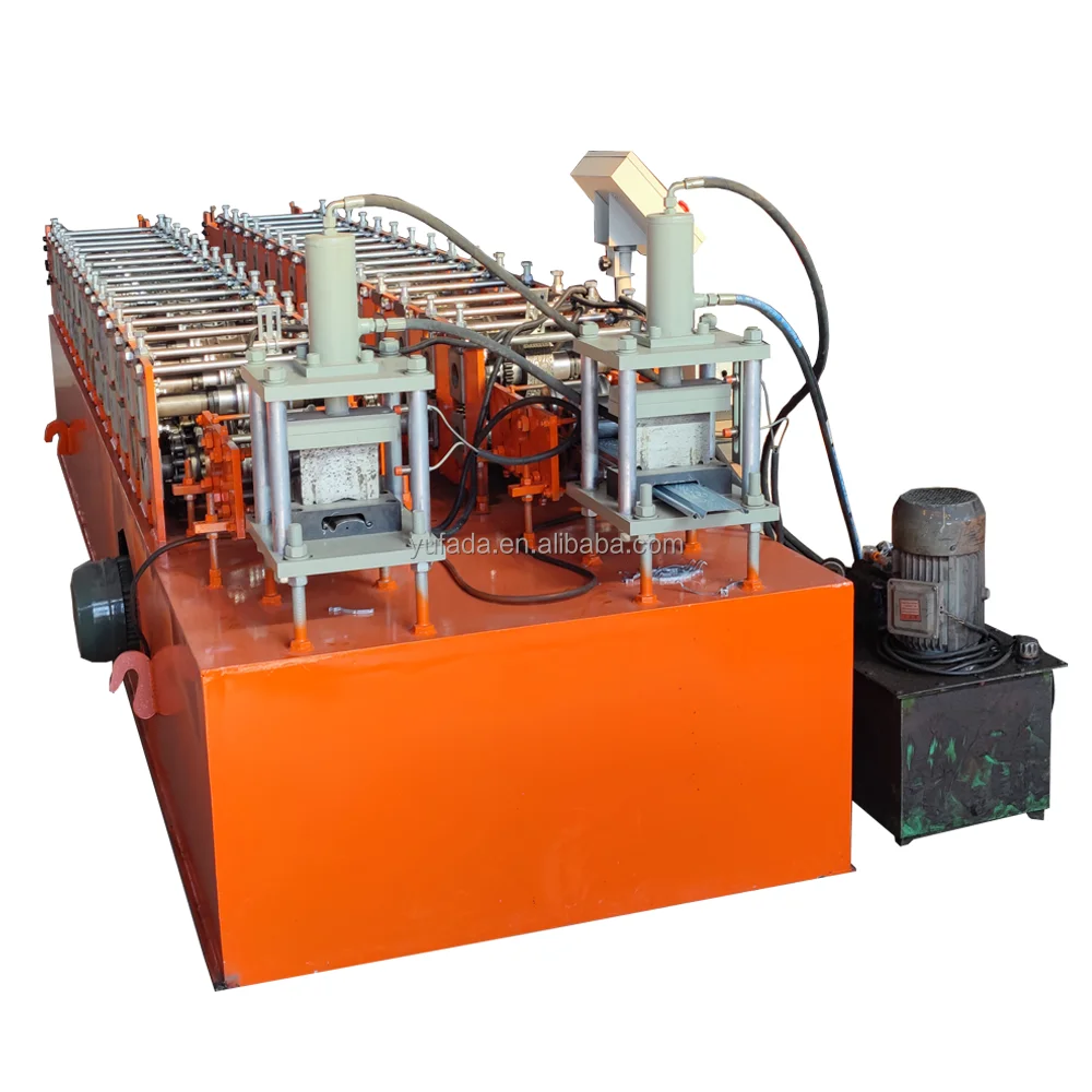 Double-out metal rolling door two-in-one automatic cold-pressed door frame machinery is popular in the Egyptian market