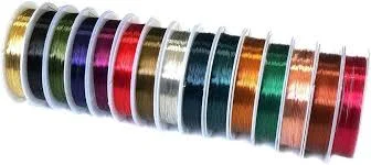Best Selling 0.2-1mm Solid Colorfast DIY Craft Accessories Aluminum Wire Non Tarnish Gold Plated Gauge Copper Wire