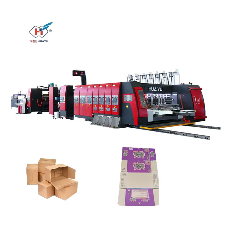 HS-B Flexo полностью pl автоматическая линия по производству картонных коробок для принтеров пиццы делая печатную шлицовочную машину резки папок склеивание