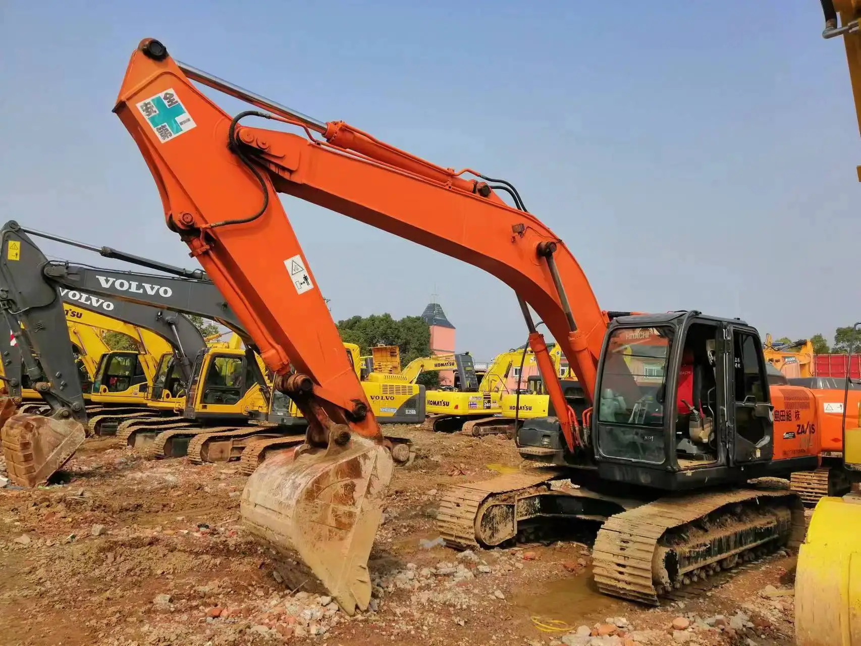 Powerful and efficient Used HITACHI EX200-3 EX200 EX120, Hitachi 60 120 200 for sale , Hitachi surplus japan
