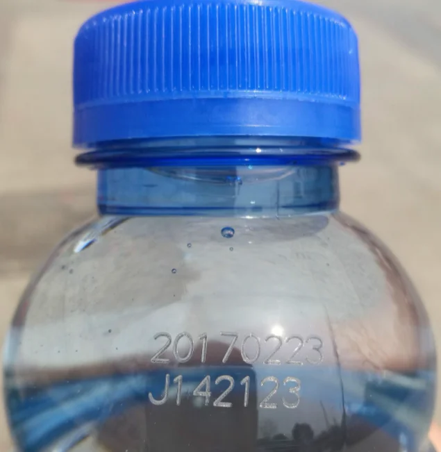 UBL online coding date on bottle 20w 30w fiber laser printer CO2 flying laser marking machine