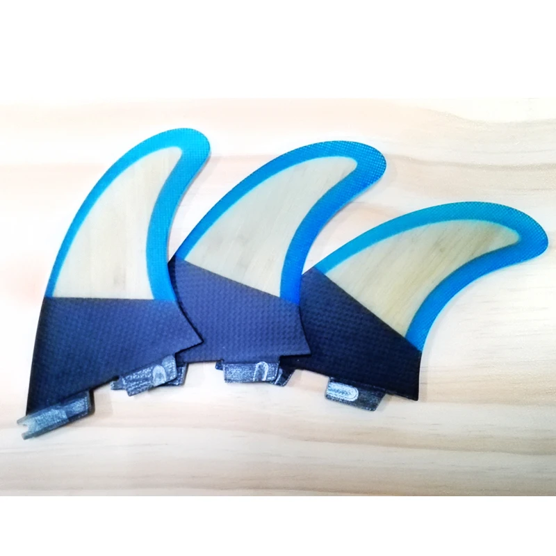 
FCS 2 Plastic Surfboard Fins Future/FCS Carbon Surfing Fins Customizable Honeycomb Fiberglass Thruster Tri Fins Wooden Surf Fin 