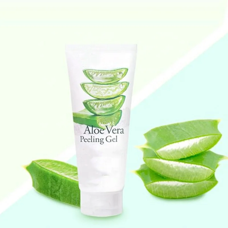 Private label free sample dead skin moisturizing aloe peeling gel