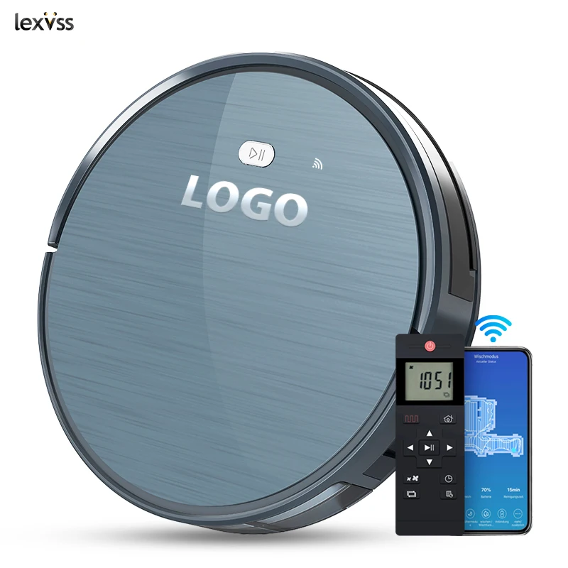 Custom Logo Smart Robot Vacuum Cleaner 2700Pa Suction 3 in 1 Floor Cleaning Automatic Robot Vacuum Cleaner