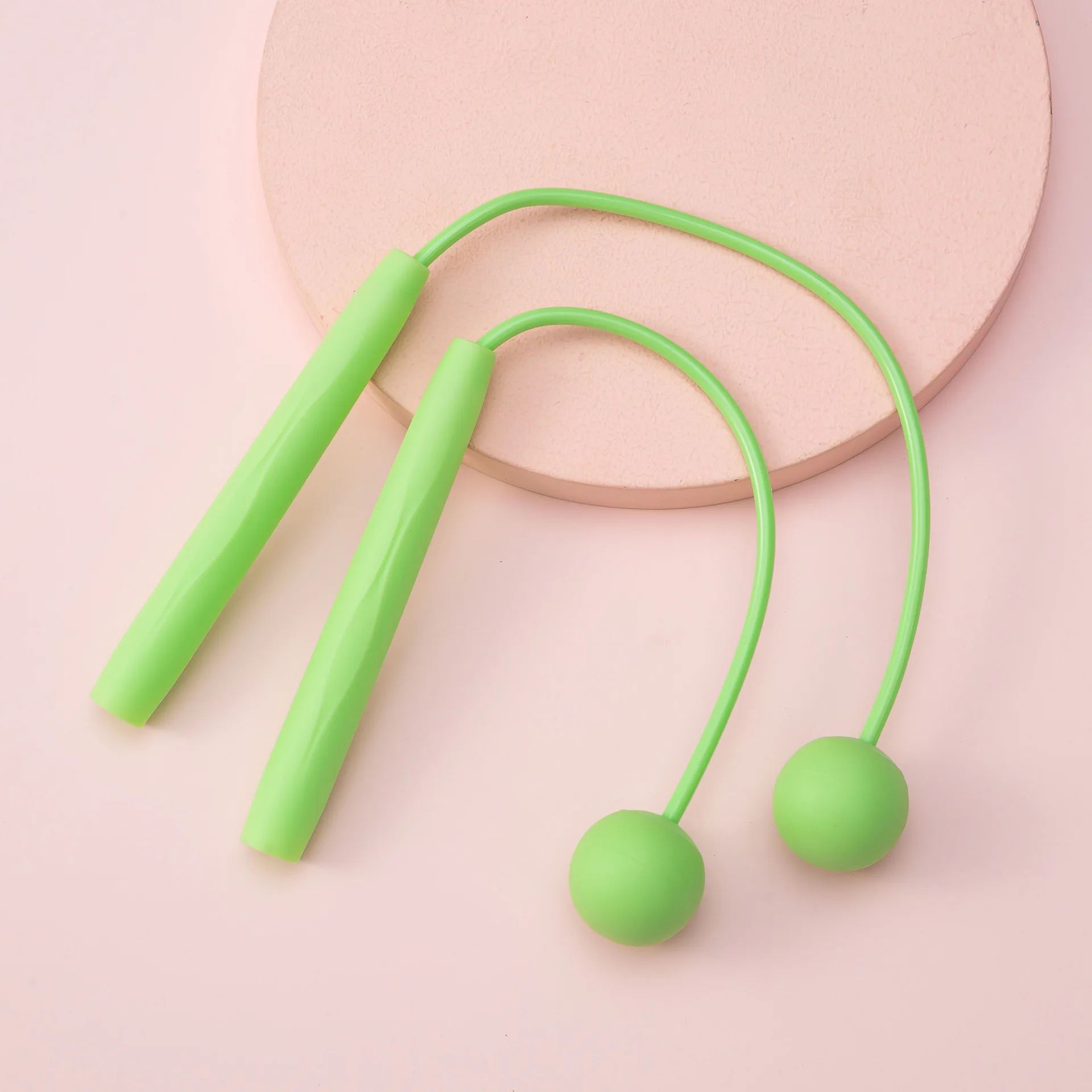 Hot Selling Home Fitness Skipping Rope Cordless Adjustable PVC Jump Rope