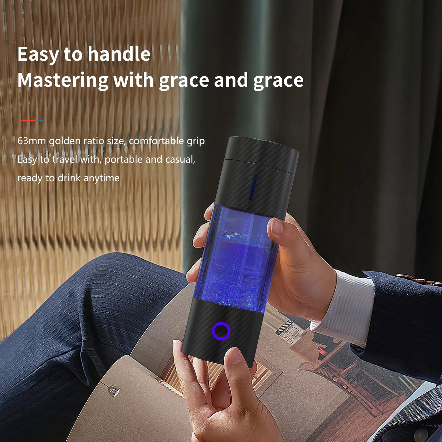 Cost-effective Factory Wholesale High Hydrogen Content  Hydrogen Water Bottle,Portable Hydrogen Water Bottle Generator.