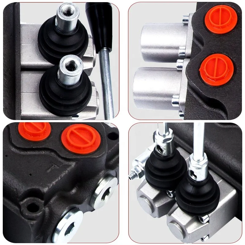 Junbao 70L/M Flow Rate SD11 Hydraulic Lever Monoblock Directional Manual Control Valve