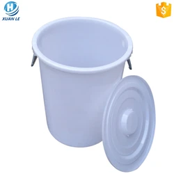 Manufacturer food grade plastic bucket container for water with cover