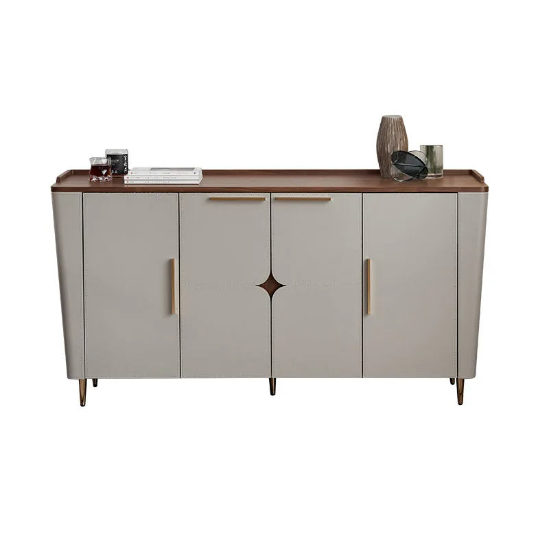 2021 hot sale Italian rock slab porch cabinet light luxury simple modern entrance hall entrance storage cabinet with 8 drawers