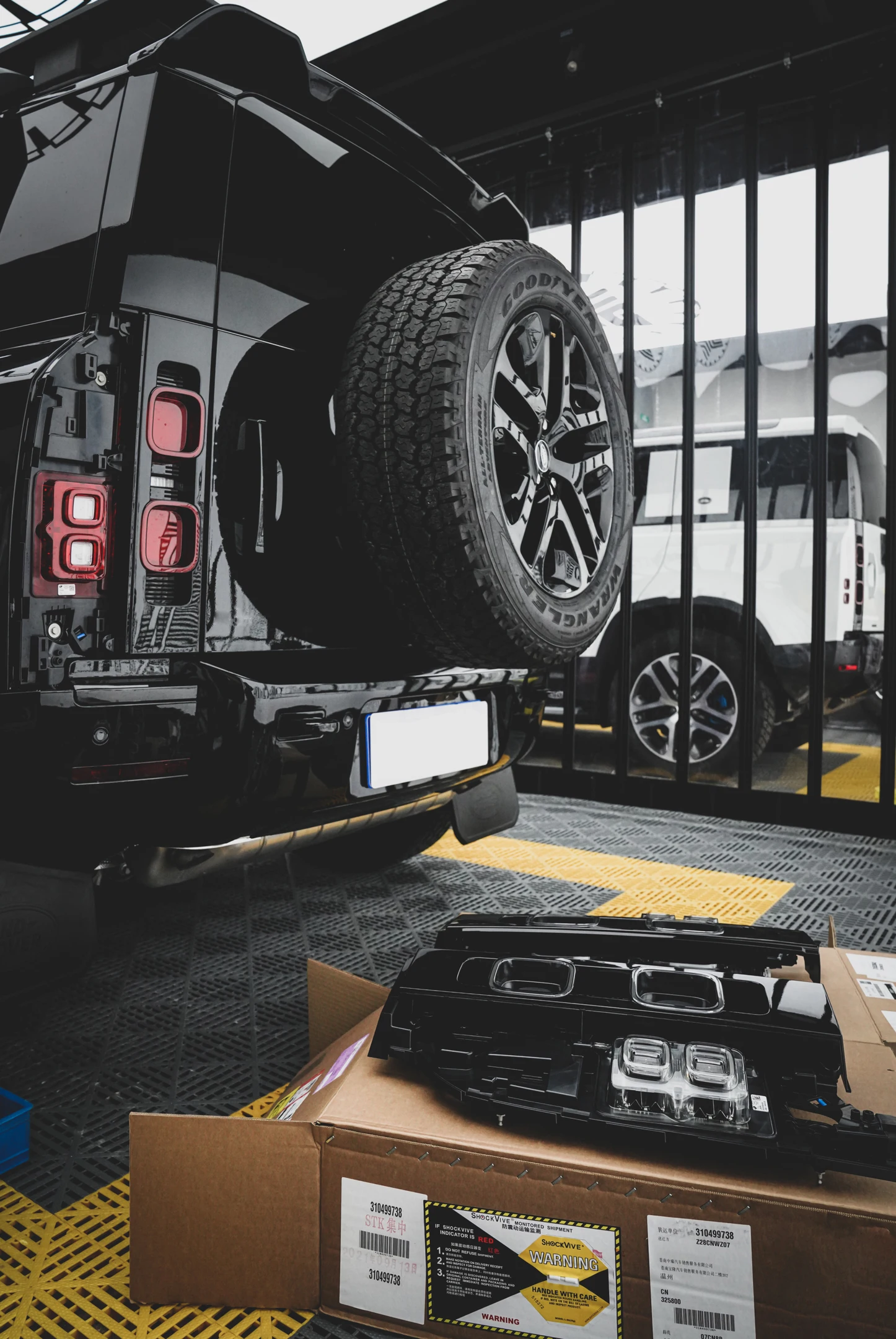 Exterior Accessories Tail Light DEF4X4 High Quality Car LED Smoke Tail Lamp For Land Rover Defender 110