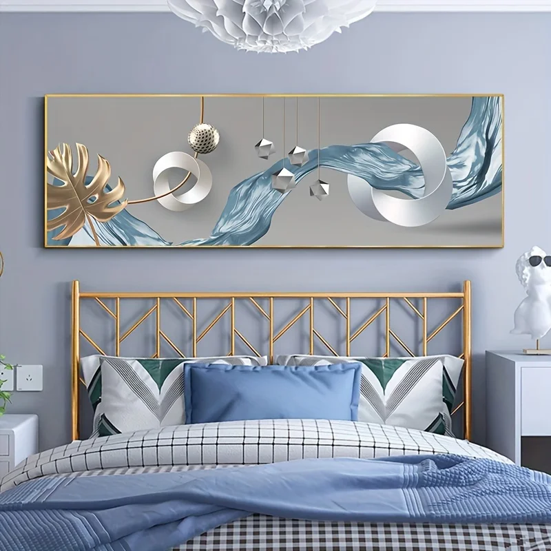 Modern Fashion Home Decor Luxury Wall Painting Canvas Print Floating Frame Paintings Wall Art Living Room Home Decor Products