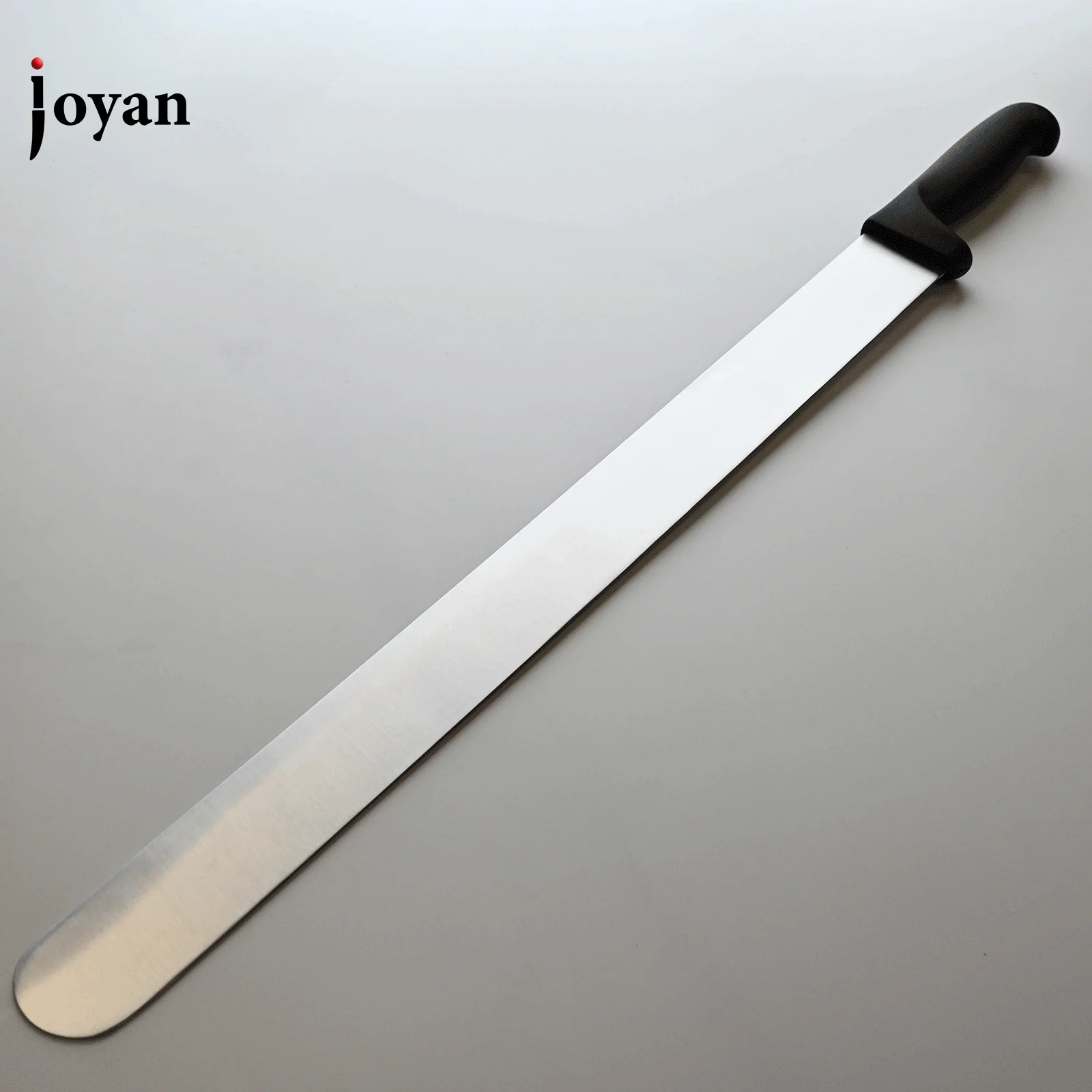 19-Inch Stain-Resistant Steel Kitchen Party Dessert Knife Kebab Knife with PP Handle for Serving Cake & Other Dishes