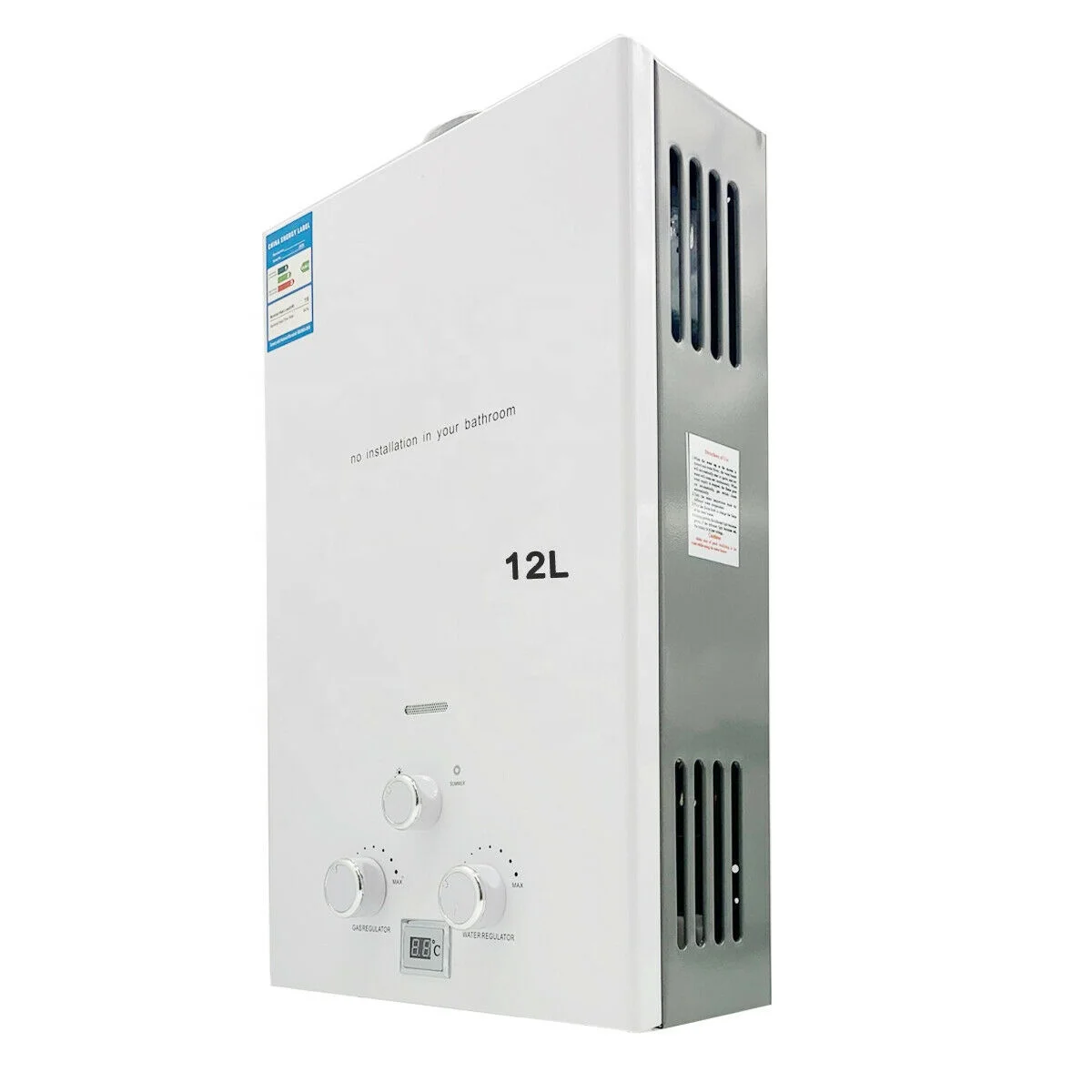  Безрезервуарный сжиженный пропановый газ 12л 3 2gpm мгновенные нагреватели горячей воды нагреватель котла с душевой лейкой для использования вне