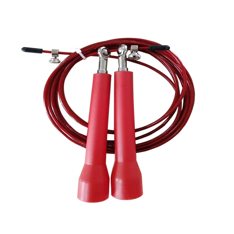 
Wholesale Fitness Training Custom Logo fast jump rope skip jump rope pvc skipping rope 