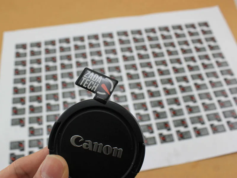 customized PU epoxy doming sticker 3D logo  drop sticker YAMAHA motor body sticker