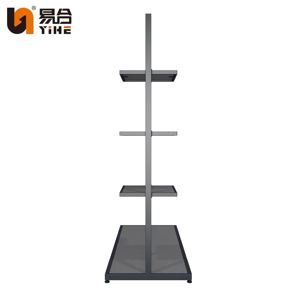 Chinese manufacturer wholesale Best selling products customizable design clothes rack black hanging display rack