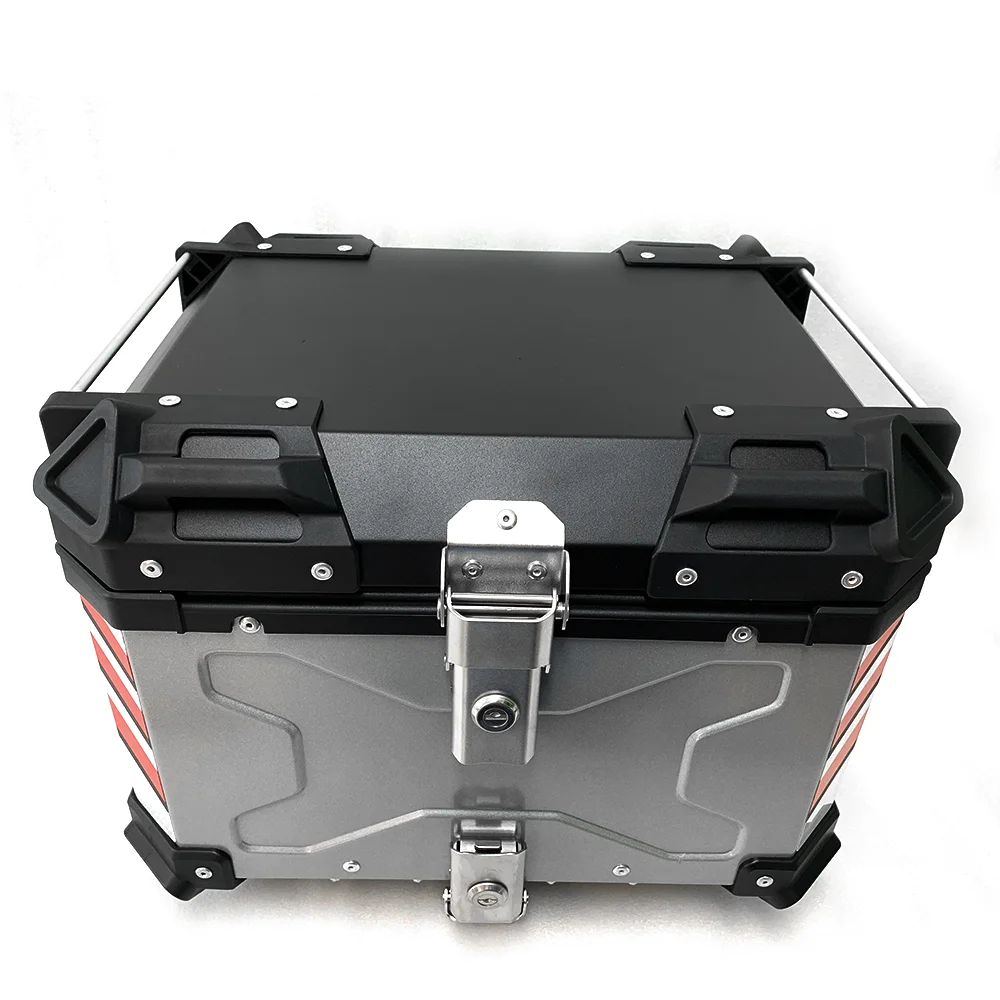 Motorcycle saddle bags /motorbike side box case /aluminum motorcycle side box top case for BMW Honda Suzuki Kawasaki Yamaha